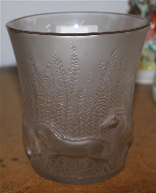 Lalique vase